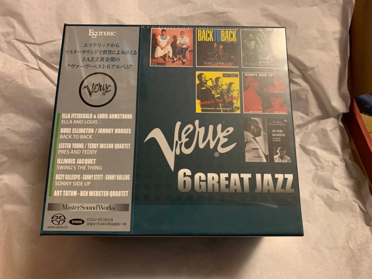 ESOTERIC VERVE 6GREAT JAZZ BOX ESSV-09163 未使用・未開封 www