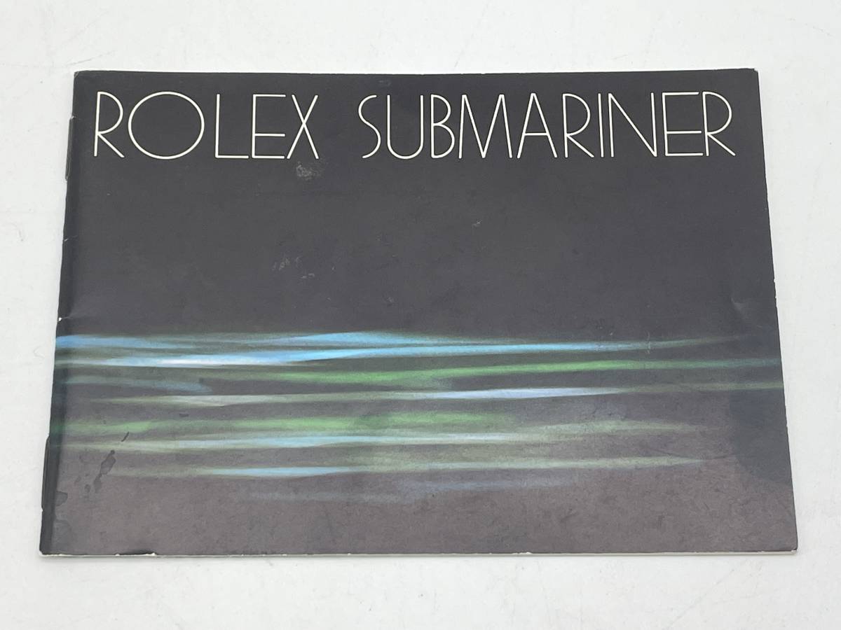ROLEX ロレックス　1982年製　サブマリーナ　5513、16800、1665、16660　冊子　純正品