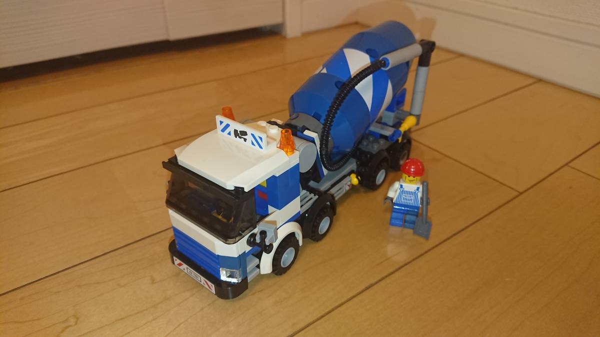 中古美品】レゴ (LEGO) シティ コンクリートミキサー 7990 Cement