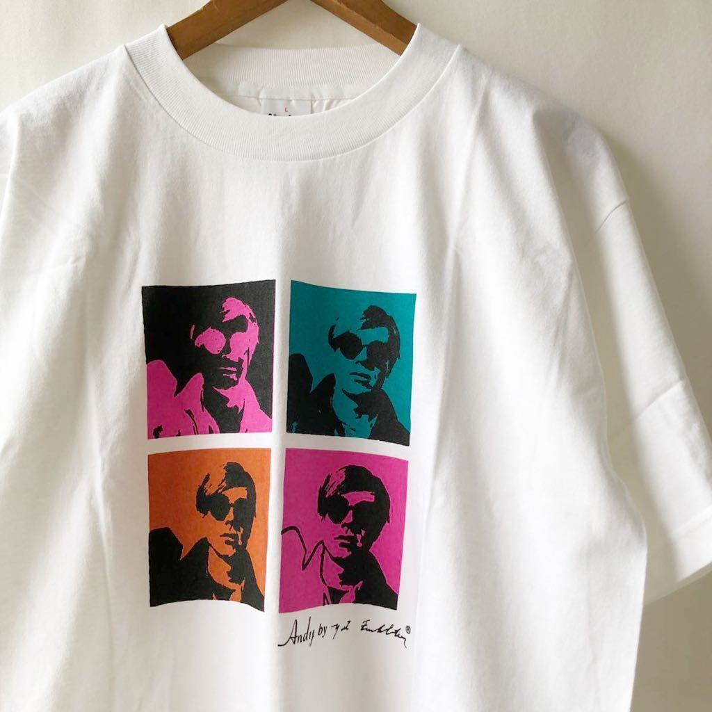 デッドストック! NAT FINKELSTEIN Andy Warhol The Factory Years, 1964-1967 Tシャツ L USA製 ビンテージ アンディウォーホル NOS アート