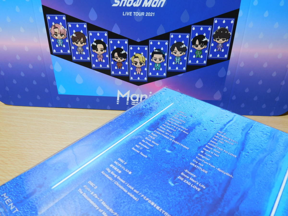 新品未開封Snow Man LIVE TOUR 2021 Mania Blu-ray3枚組初回盤先着特典