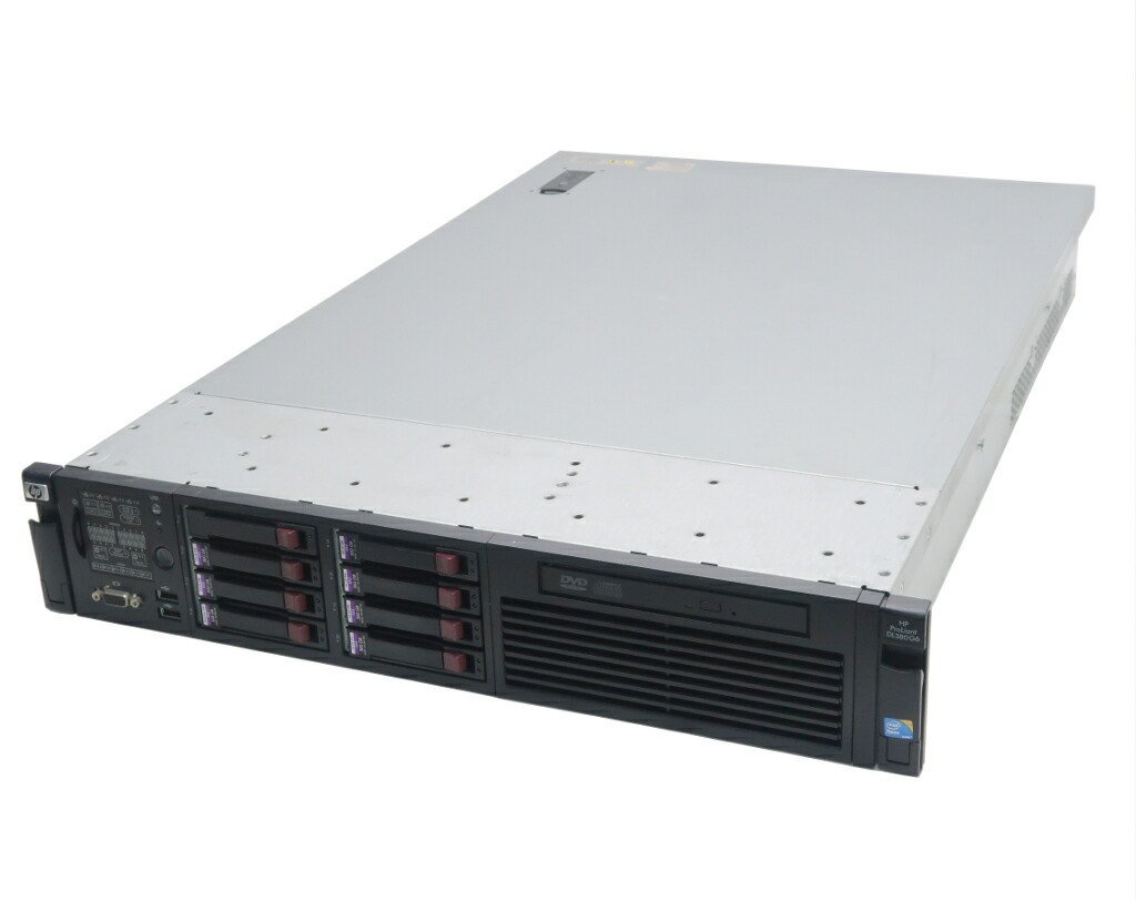 hp ProLiant DL380 G6 Xeon X5675 3.06GHz*2 36GB 300GBx8台(SAS2.5