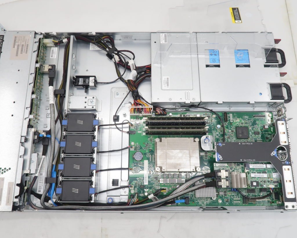 hp ProLiant DL320e Gen8 Xeon E3-1220 v2 3.1GHz 16GB 300GBx4台(SAS2.5インチ/6Gbps/RAID6構成) DVD-ROM AC*2 SmartArray P420(FBWC/1GB)_画像3