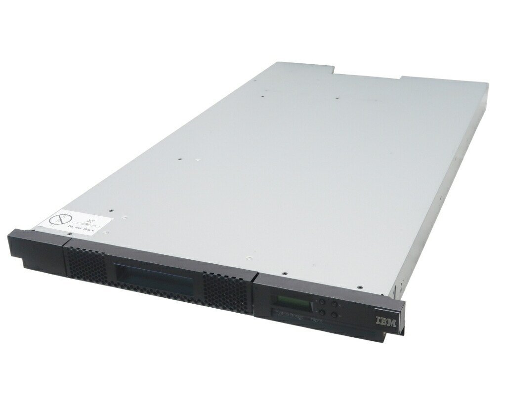 IBM System Storage TS2900 LTO4ドライブ テープオートローダー LTO4ドライブ1基搭載 9カートリッジスロット 1Uラックマウント型_画像1