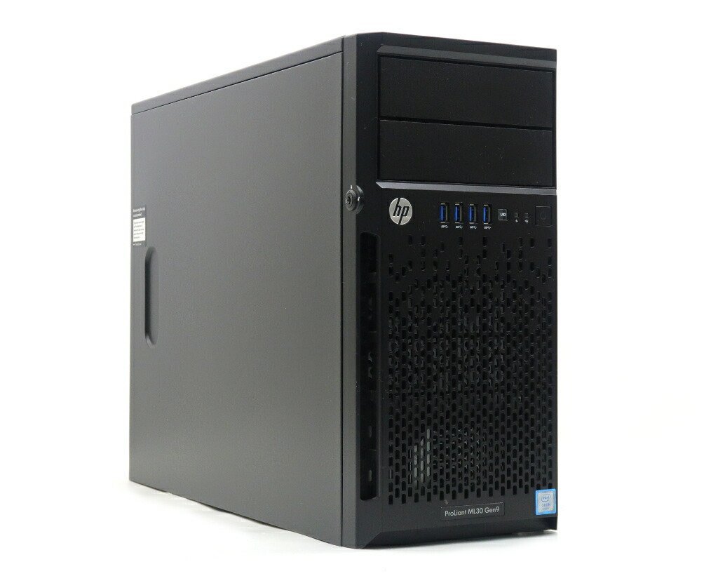 hp ProLiant ML30 Gen9 Xeon E3-1220 v5 3GHz 8GB 1TBx2 шт. (SATA3.5 дюймовый /RAID1 структура ) SmartArray B140i