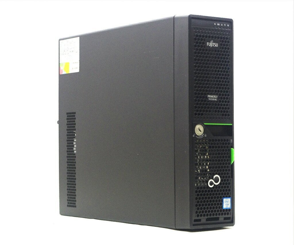 富士通 PRIMERGY TX1320 M2 Xeon E3-1220 v5 3GHz 8GB 1TBx2台(SATA3.5インチ/RAID1構成) DVD-ROM