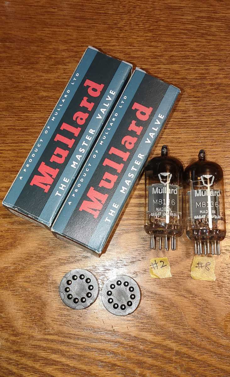 12AT7 Mullard 真空管 リイシュー Reissue ホームシアター | pskfz
