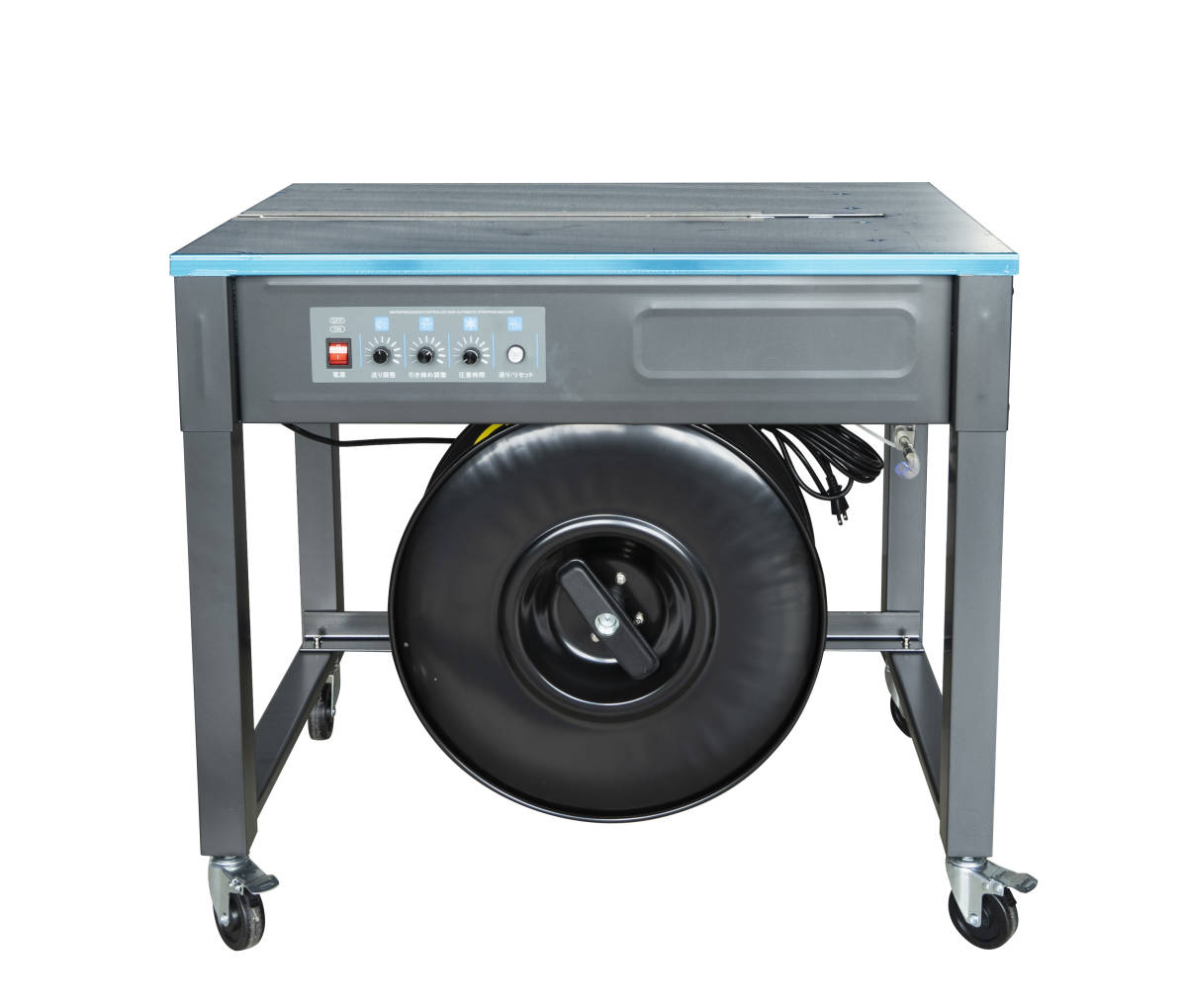 新型高機能!半自動梱包機 PPバンド結束機 新品 一年保証!AC100V 50