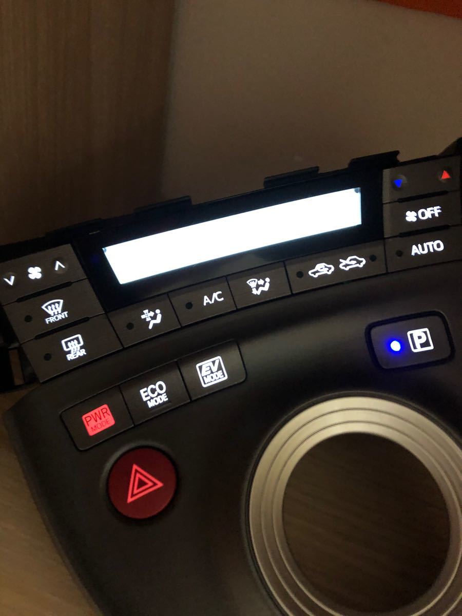 パイロッ ZVW30 LED打ち替え済み エアコンスイッチ シフトパネル IVnYT