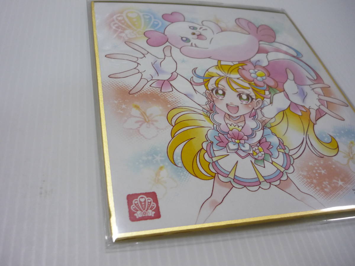 【送料無料】色紙 くるるん with キュアサマー 「プリキュア 色紙ART5」トロピカル～ジュ! プリキュア_画像2