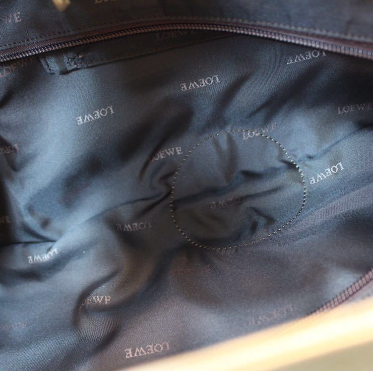 LOEWE NAPPA AIRE ANAGRAM PATTERNED EMBOSSED LEATHER HAND BAG/ロエベナッパアイレアナグラム柄型押しレザーハンドバッグ