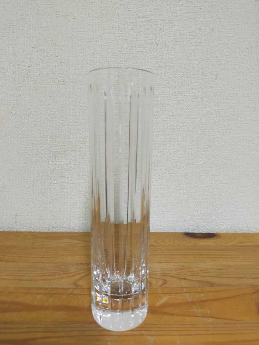 バカラ レア シェル型 貝殻 花瓶 クリスタルガラス 花器 フラワー