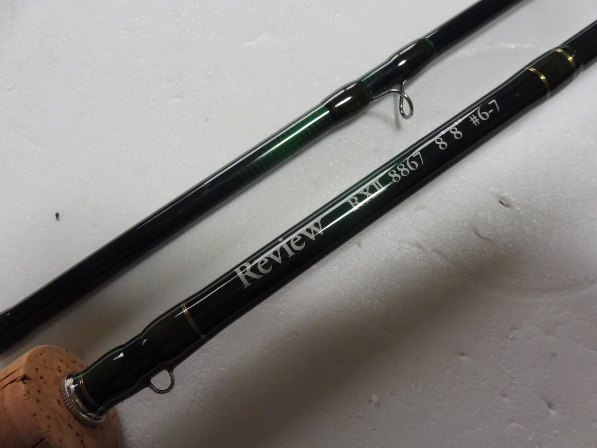 レビュー Review RXⅡ 8867 8'8”. #6-7. 2pc. フライロッド レビュー Review RXⅡ 8867 8'8”. #6-7. 2pc. フライロッド