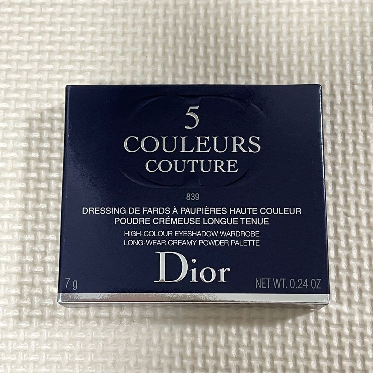 Dior ディオール サンククルール クチュール 839 ポプリン