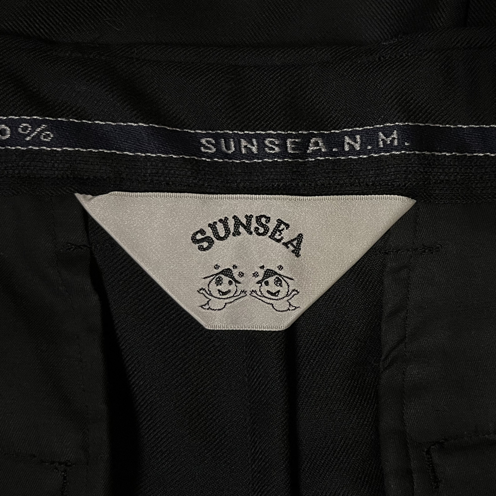 新品 21AW SUNSEA サンシー N.M THICKNED w耳 STRAIGHT PANTS ナイス