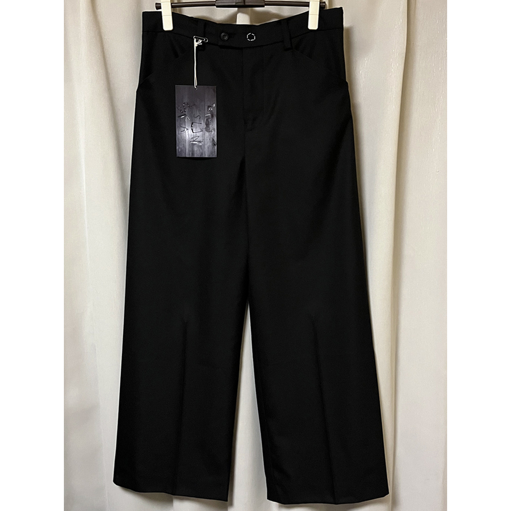 新品 21AW SUNSEA サンシー N.M THICKNED w耳 STRAIGHT PANTS ナイス