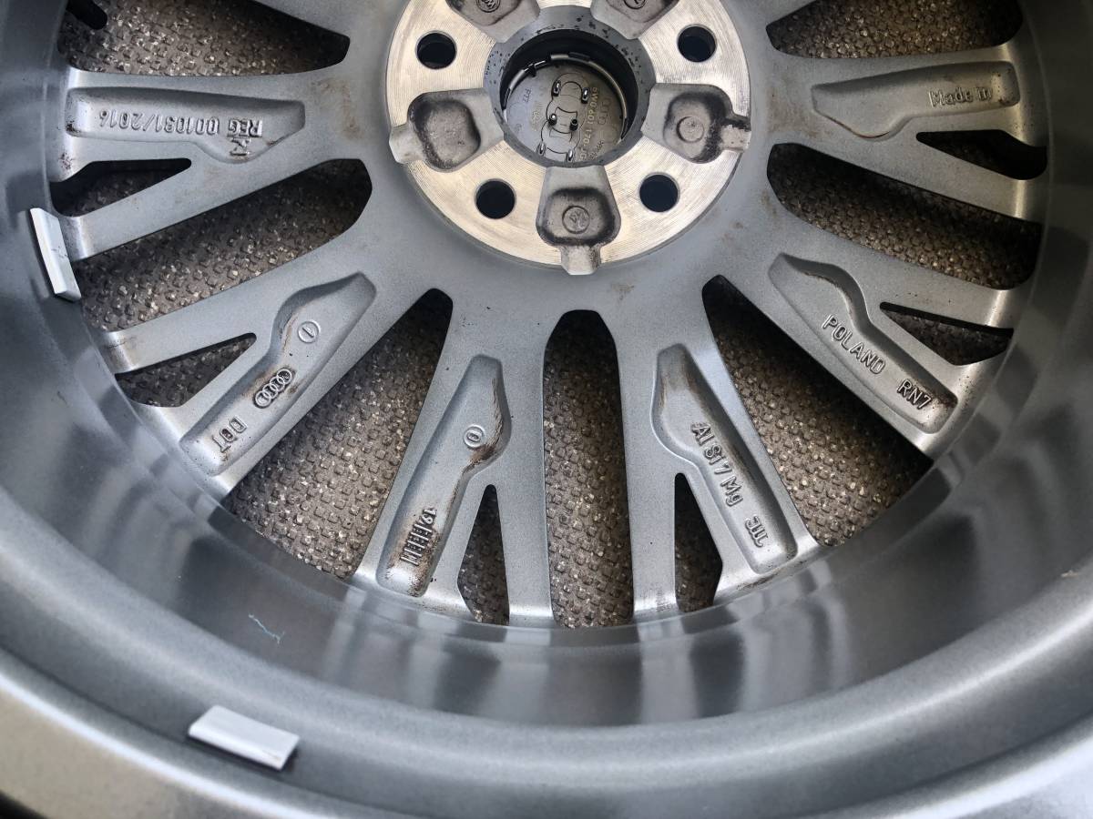 希少 アウディ AUDI Q2 SQ2 19インチ純正タイヤホイール 4