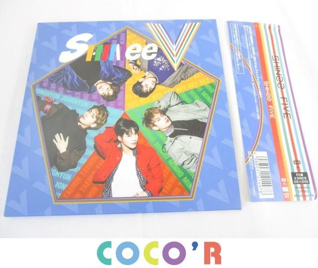 【同梱可】良品 韓流 SHINee SHINee CD DVD FIVE FC盤_画像1