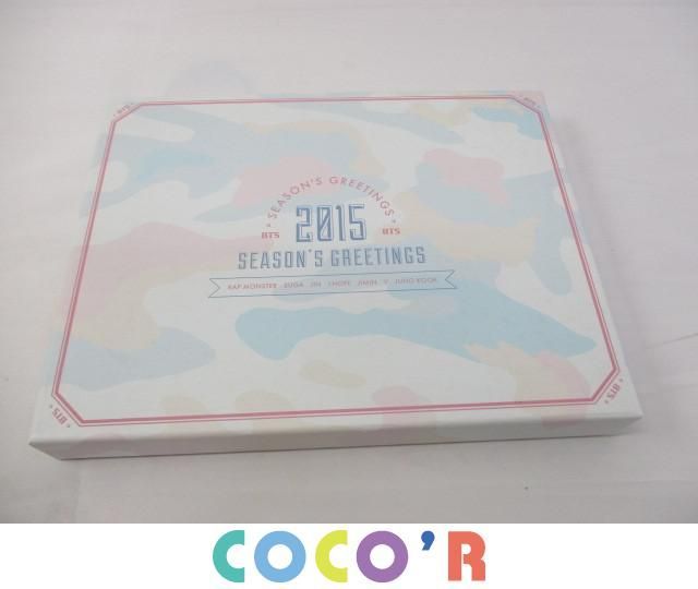 新発売】 BTS GREETINGS 2015 シーグリ SEASON'S K-POP