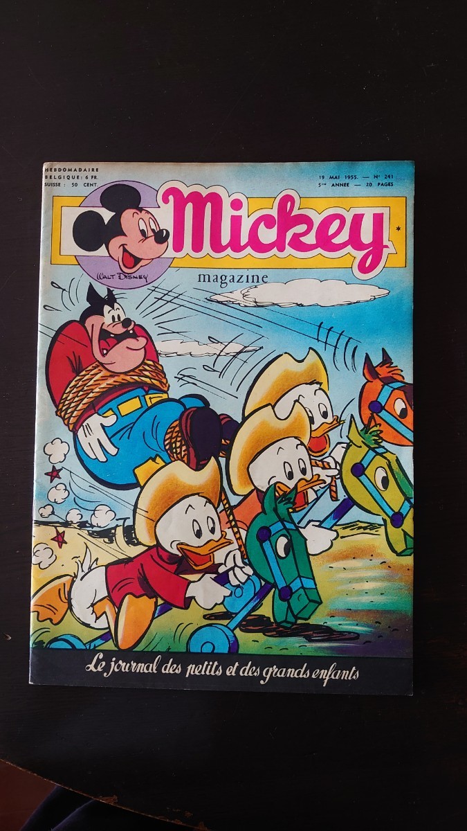 フランス製 vintage ディズニー Mickey magazine|Yahoo!フリマ フランス製 vintage ディズニー Mickey magazine|Yahoo!フリマ