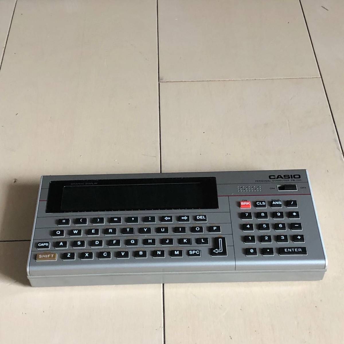 CASIO pocket computer -PB-700 operation not yet verification 