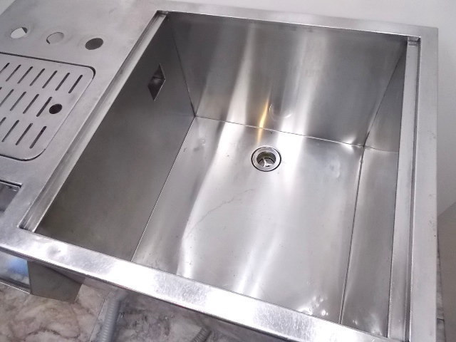  used kitchen Maruzen stainless steel ice bin attaching server pcs 950×600×900 business use /21B0429Z