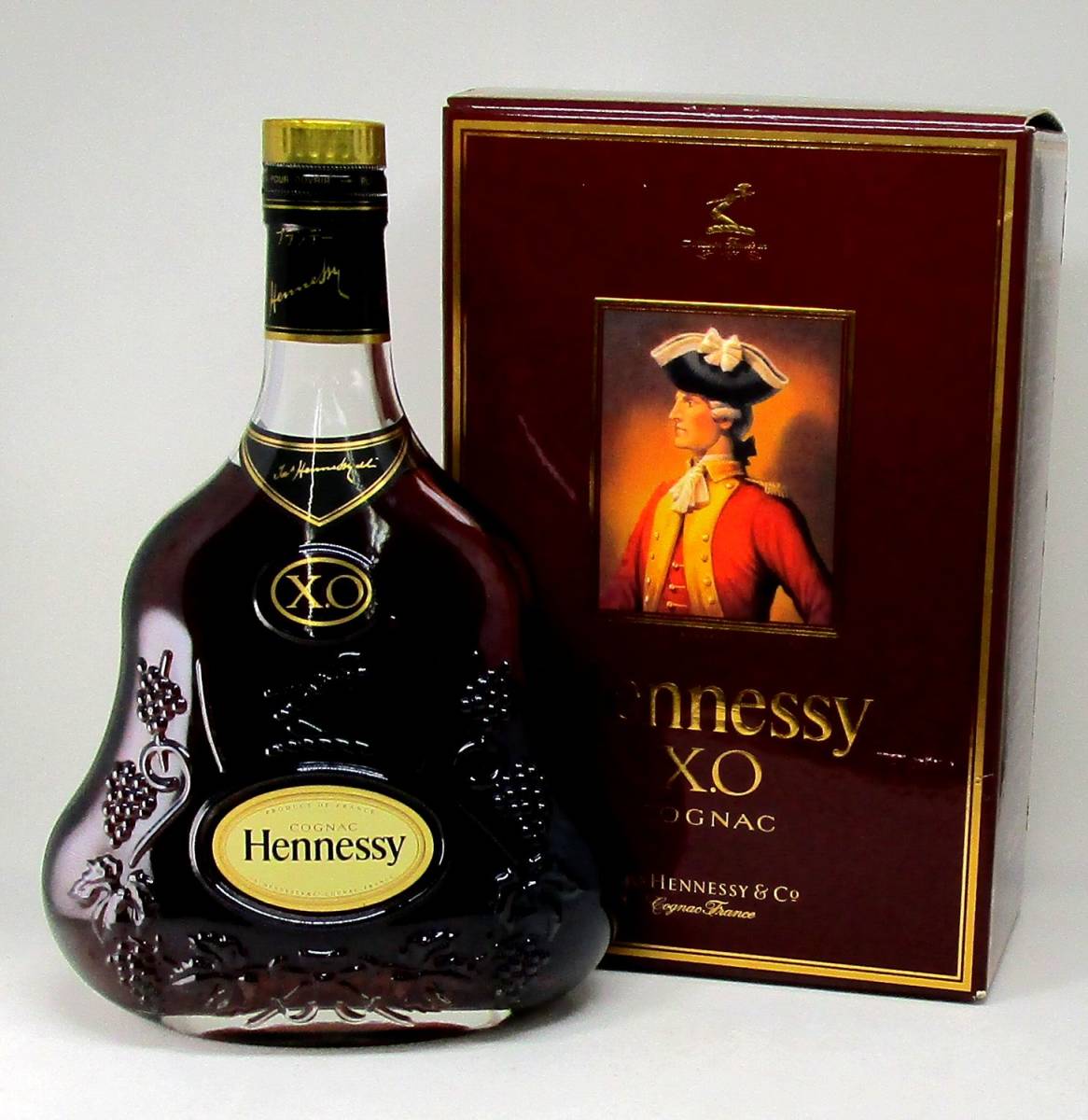 未開詮】古酒 ヘネシー / Hennessy XO 金キャップ 350ml 飲料/酒 