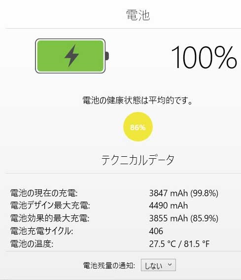 iPad mini silver A1432 16GB WI-FIモデル バッテリー容量:85