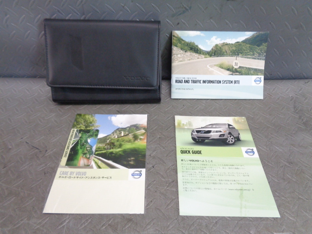 TS368* Volvo / Volvo V60 owner manual vehicle inspection certificate case attaching Heisei era 23 year *