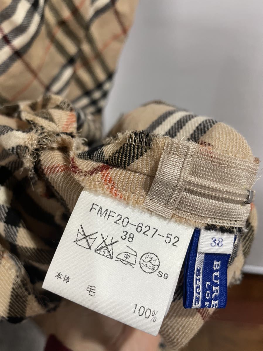 サイズ BURBERRY ピンク 白 アーガイル BURBERRYの通販 by るる's shop