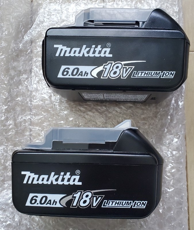 【名入れ無料】 マキタ　電動工具用バッテリー18V 6.0Ah 新品未使用 その他