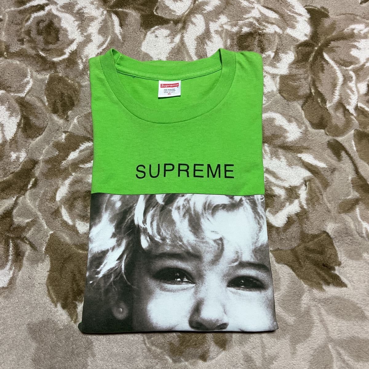15aw Supreme Crybaby Tee tシャツ クライベイビー 赤ちゃん フォトt ...