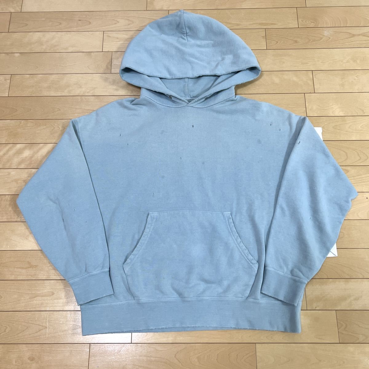 VISVIM AMPULS HOODIE P/O CRASH LT.BLUE 国内初の直営店 www