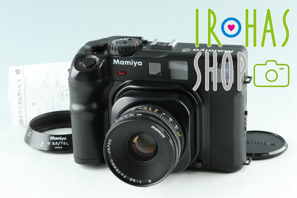 ランキング上位のプレゼント + 6 Mamiya G #38901E4 Lens L F/3.5 75mm
