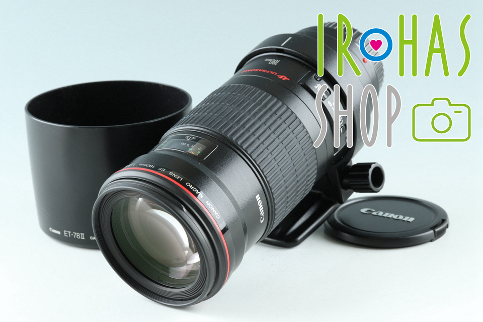 送料無料 Canon EF Macro 180mm F/3.5 L USM Lens #39414G33 キヤノン