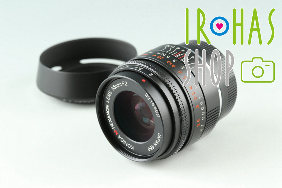 Konica M-Hexanon 35mm F/2 Lens for Leica M #38150T