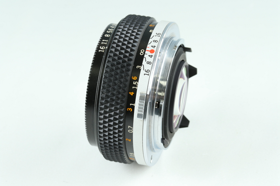 Olympus OM-System Zuiko Auto-S 40mm F/2 Lens #38783F4