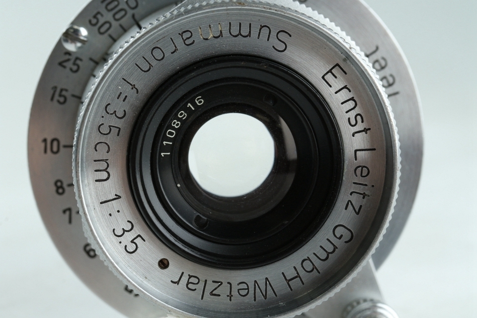 Leica Leitz Summaron 35mm F/3.5 Lens for Leica L39 #39218C1