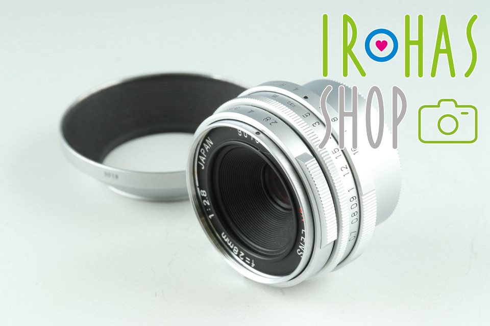 【2022春夏新作】 F/2.8 28mm GR Ricoh Lens #37682T L39 Leica for ライカ