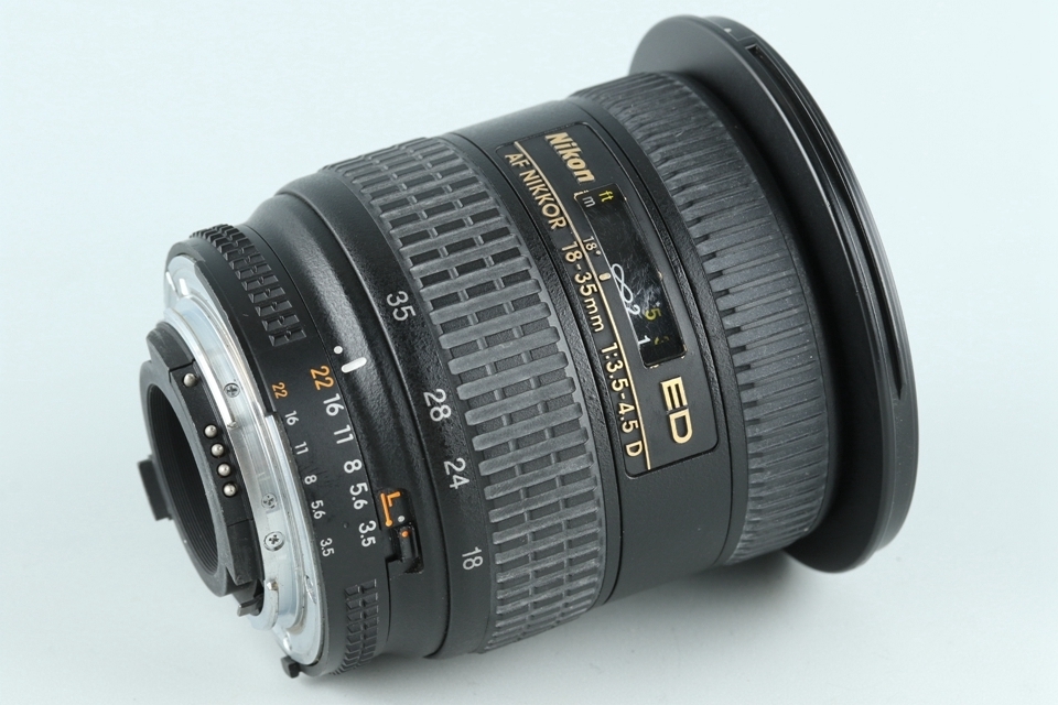超歓迎された】 Nikon AF #26675A6 Lens ED D F3.5-4.5 18-35mm Nikkor
