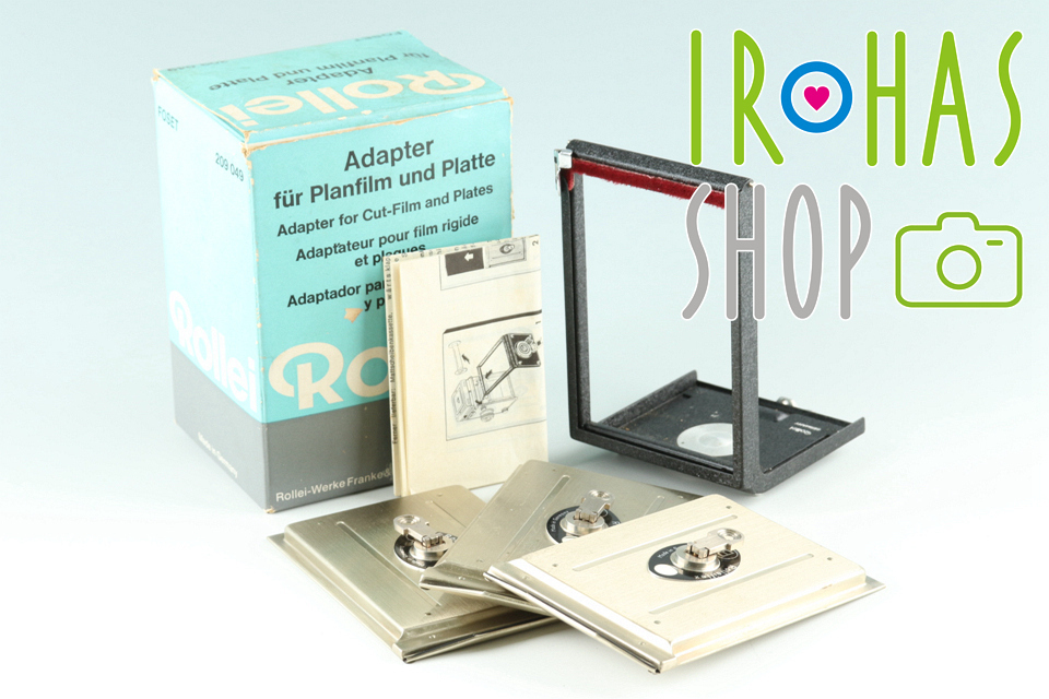 その他 Rollei Cut-Film and Plates Adapter with Box #37210L8
