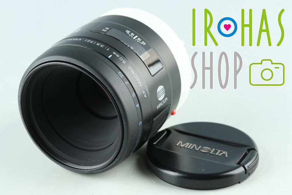 お得】 Lens F/3.5 50mm Macro AF Minolta for #30516F4 AF Minolta