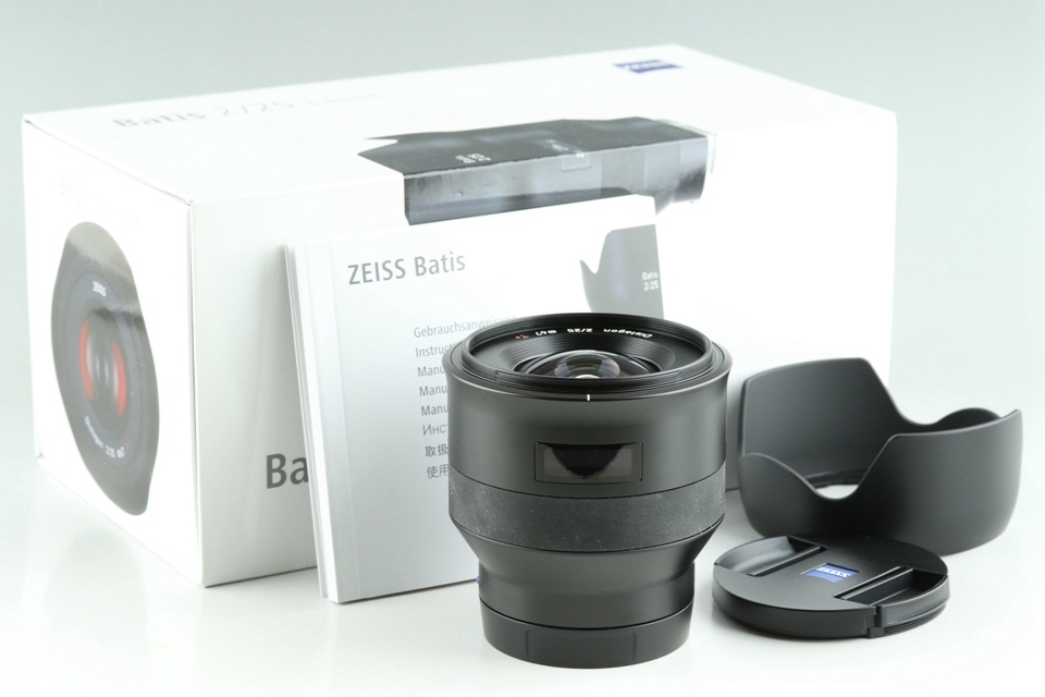 Zeiss Batis Distagon T* 25mm F/2 Lens for Sony E With Box #25087L