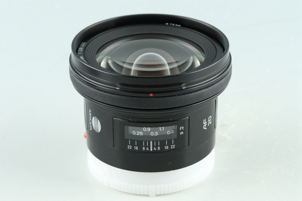 Minolta AF 20mm F/2.8 Lens #33397F5_画像2
