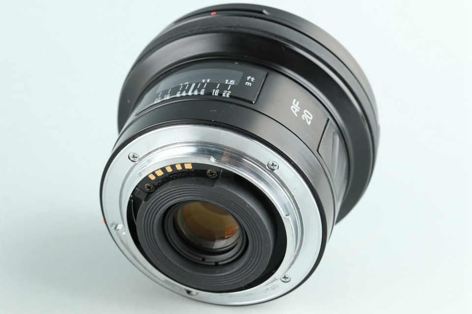 Minolta AF 20mm F/2.8 Lens #33397F5_画像4