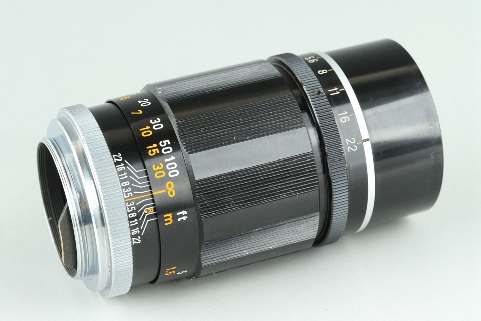 消費税無し Lens F/3.5 135mm Canon for #25226F5 L39 Leica ライカ