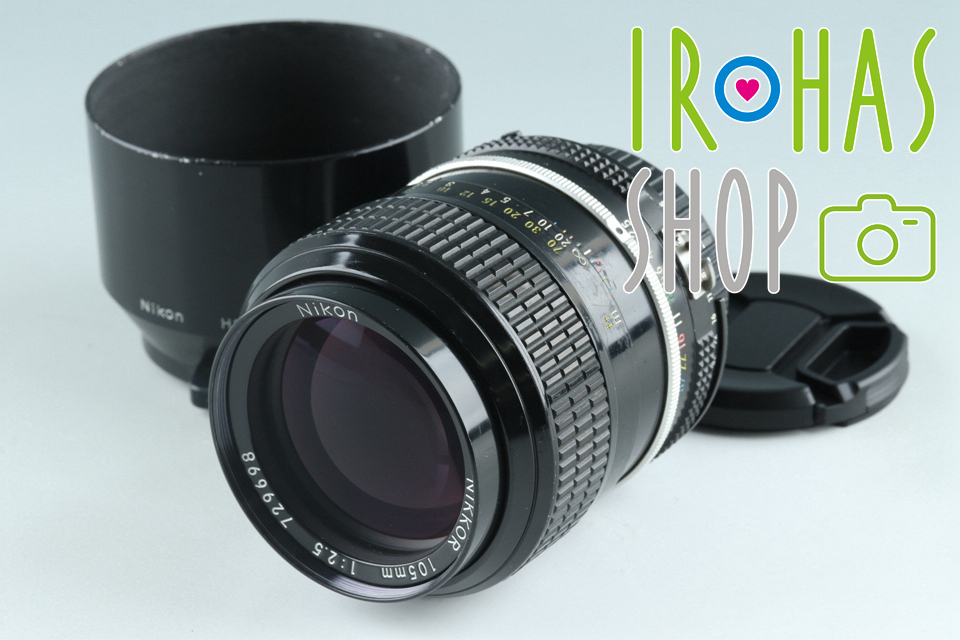売れ筋介護用品も! 105mm Nikkor Nikon F/2.5 #40787G23 Lens Ai ニコン 売れ筋介護用品も! 105mm Nikkor Nikon F/2.5 #40787G23 Lens Ai ニコン