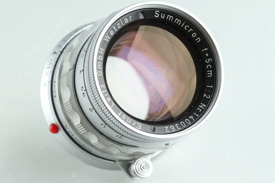 Leica Leitz Summicron 50mm F/2 Lens for Leica M #32713C1