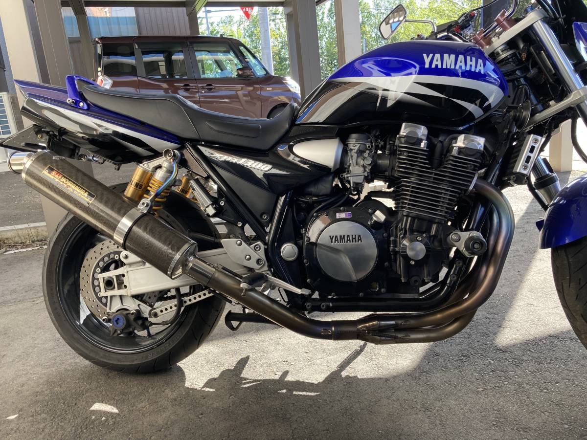 ソフトパープル xjr1300 xjr1200 ヨシムラ チタン フルエキ マフラー