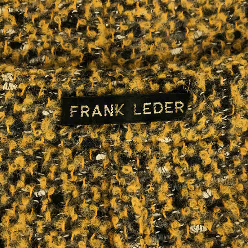 FRANK LEDER / フランクリーダー | 2019AW | YELLOW WOOL VEST プルオーバー メランジ ニット ベスト |_画像5
